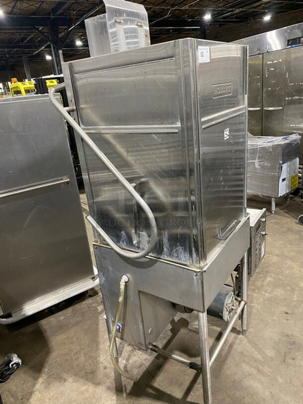 Hobart Commercial Pass-Through Dishwasher! All Stainless Steel! On Legs! Model: AM14T SN: 231048799 208/240V 60HZ 3 Phase - Image 2 of 10