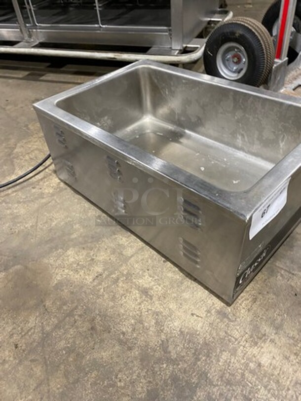 APW Wyott Commercial Countertop Single Well Food Warmer! All Stainless Steel! Model: W3V SN: 0106D05531 120 60HZ 1 Phase - Image 2 of 8
