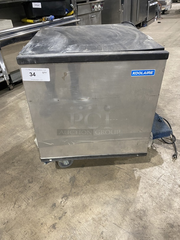 KOOLAIRE Stainless Steel Commercial Ice Maker Machine! MODEL:KY0420A-161 SN:1120104601 115V 1PH! - Image 1 of 6