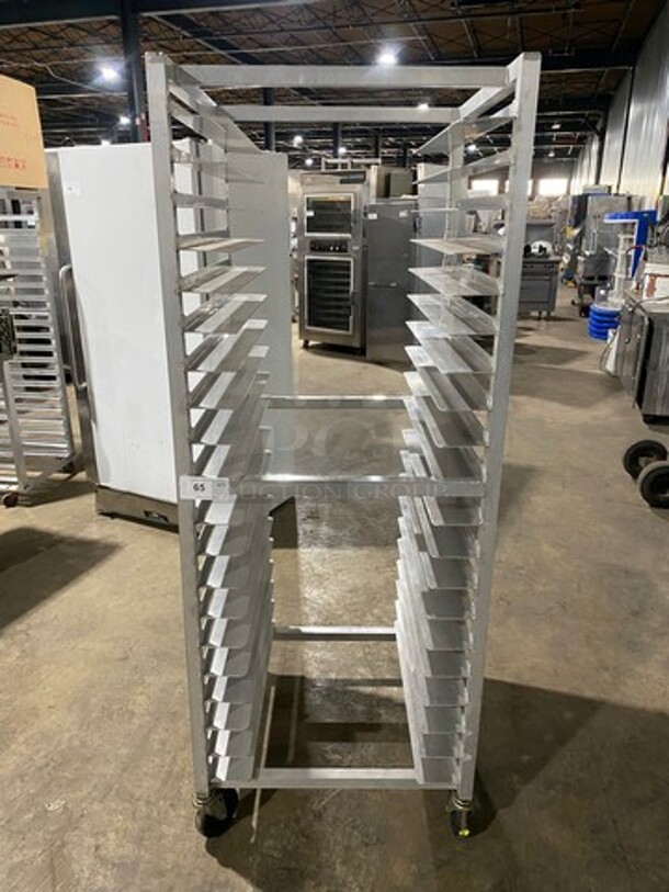 Advance Tabco Metal Commercial Pan Transport Rack! On Casters! Model: OT203