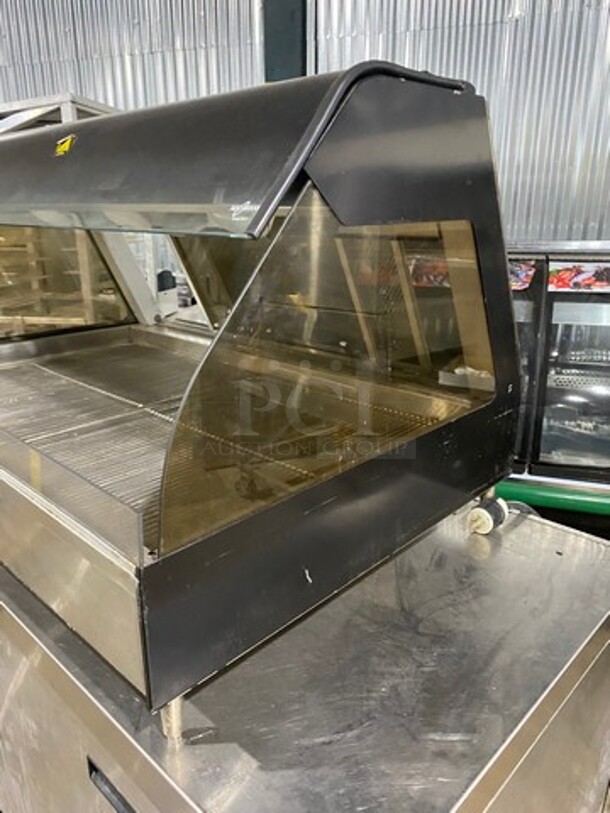 Alto Shaam Commercial Countertop Heated Food Display Case Merchandiser! With Rear Access Sliding Doors! Stainless Steel Body! Model: ED248P SN: 2392701003 120/208/240V - Image 3 of 7
