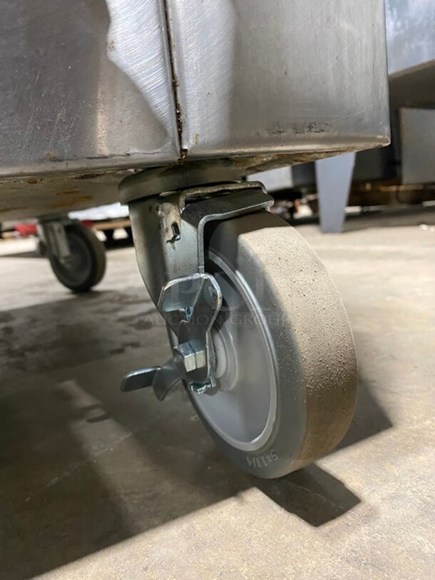 GREAT! Traulsen Stainless Steel Two Door Reach In Freezer! On Commercial Casters!  Working When Removed! MODEL ALT232WUT SN:227187 208-115V 1PH - Image 9 of 10