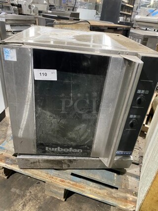 Turbofan Moffat Commercial Natural Gas Powered Convection Oven! All Stainless Steel!