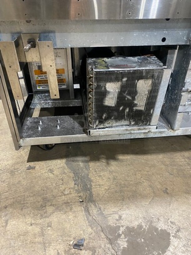 Delfield Commercial Refrigerated 2 Drawer Chef Base! All Stainless Steel! On Casters! - Image 7 of 7