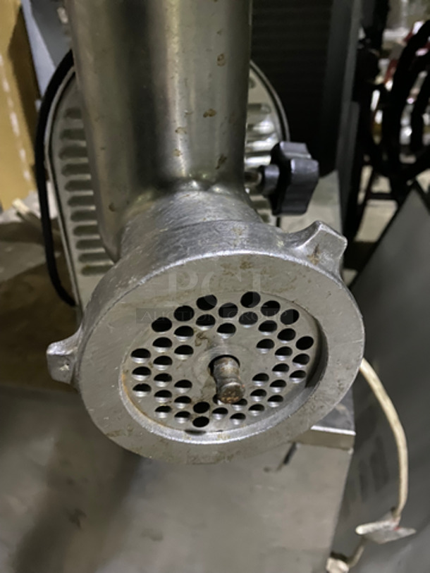 Weston Commercial Countertop Meat Grinder! All Stainless Steel! - Image 6 of 9