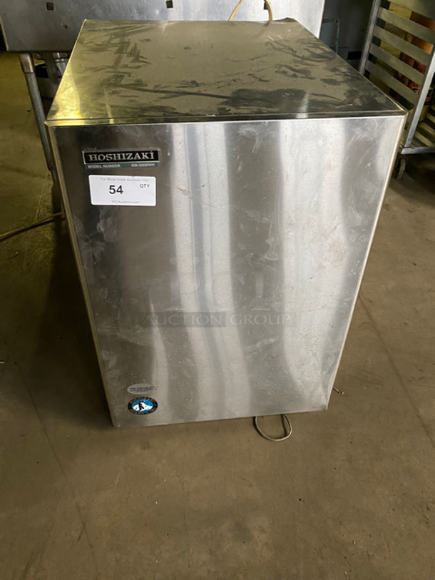 COOL! Hoshizaki Commercial Ice Maker Machine Head! All Stainless Steel! Model: KM500MWH SN: L00596L 115/120V 60HZ 1 Phase
