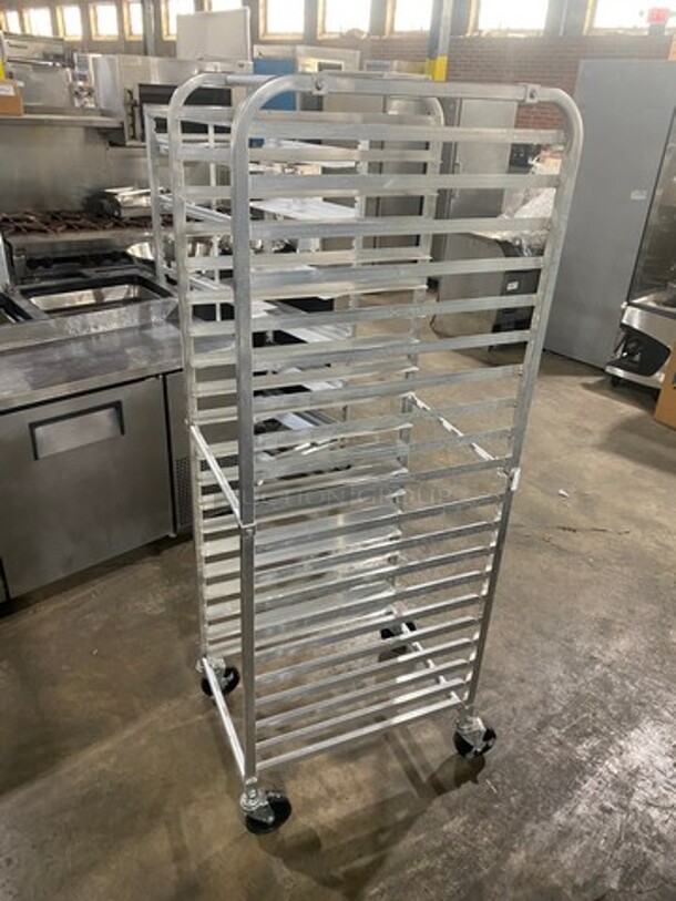 Metal Commercial Pan Transport Rack! On Casters!
 - Image 3 of 6