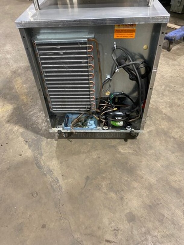 Delfield Commercial Single Door Lowboy/ Worktop Cooler! With Racks! All Stainless Steel! On Casters! SN: 1505162001183 115V 60HZ 1 Phase - Image 3 of 8