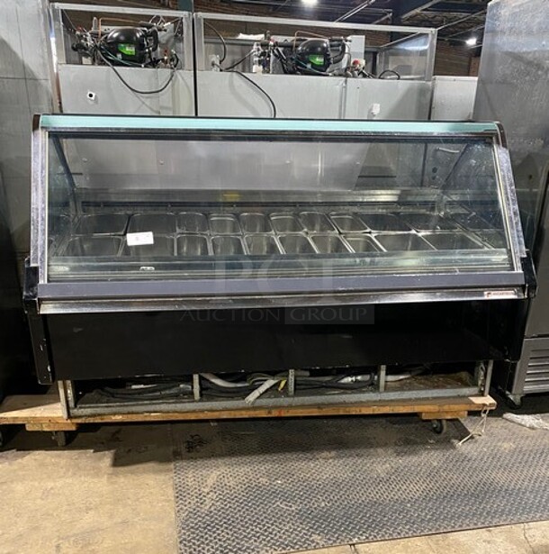 Oscartielle Gelato Display Dipping Cabinet Freezer! Working When Removed! - Image 1 of 11