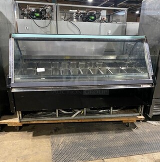 Oscartielle Gelato Display Dipping Cabinet Freezer! Working When Removed!