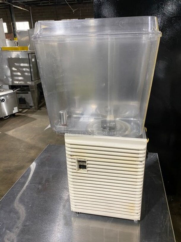 2016 Crathco Commercial Countertop Dual Hopper Beverage Dispenser! With Poly Drip Tray! Clear Poly Jugs! Stainless Steel Body! Model: D254 SN: T337484 115V - Image 3 of 8