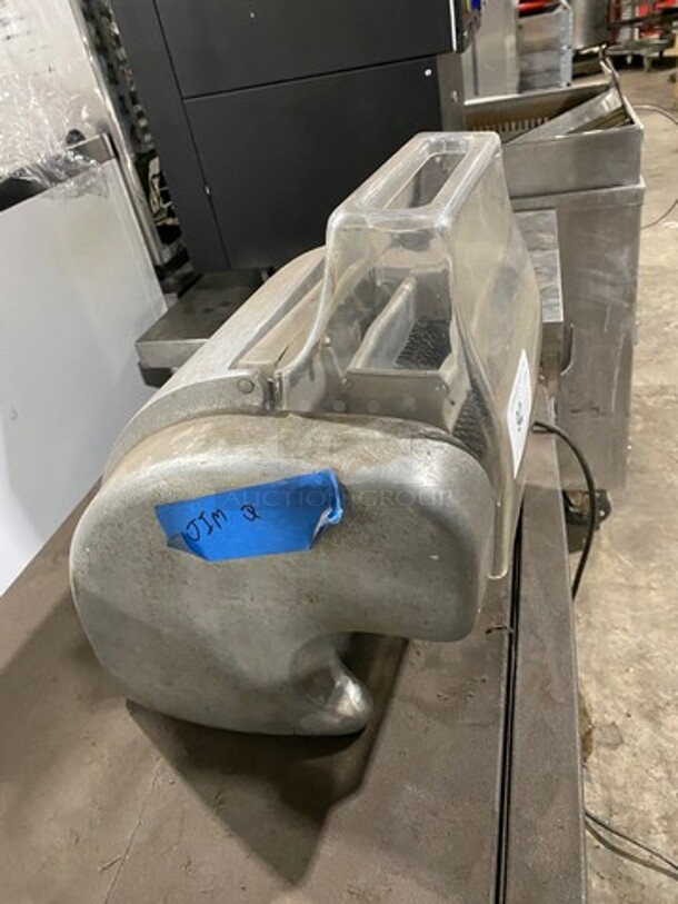 US Slicing Machine Commercial Countertop Meat Tenderizer Machine! Stainless Steel Body! Model: 703 115V 1 Phase - Image 3 of 8
