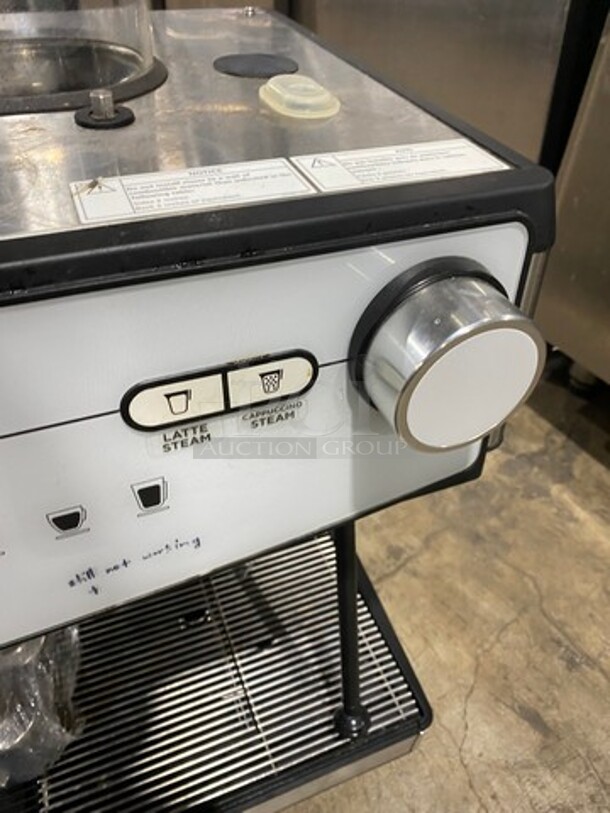 WOW! Dunkin Donuts Edition! Schaerer Commercial Countertop 2 Group Espresso Machine! With Steam Lines! Stainless Steel! On Small Legs! - Image 9 of 11