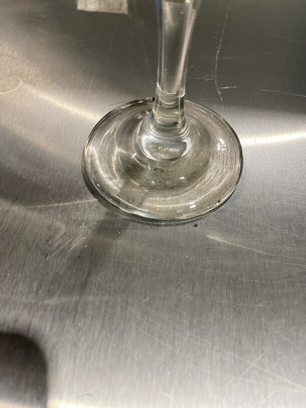 ALL ONE MONEY! Clear Glass Stemmed Martini Glasses! Includes Poly Cup Crate! - Image 5 of 5