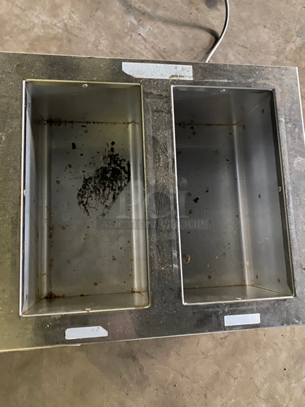 Duke Commercial Countertop 2 Bay Food Warmer! Stainless Steel! Model: CSW2TAM SN:  120V 60HZ 1 Phase - Image 5 of 8