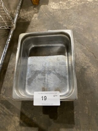 ALL ONE MONEY! Commercial Steam Table/ Prep Table Food Pans! All Stainless Steel!