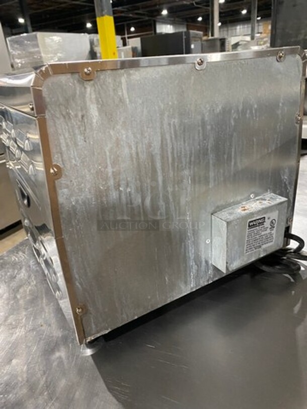 Waring Commercial Countertop Conveyor Toaster Oven! All Stainless Steel! Model: CTS1000 120V - Image 4 of 8