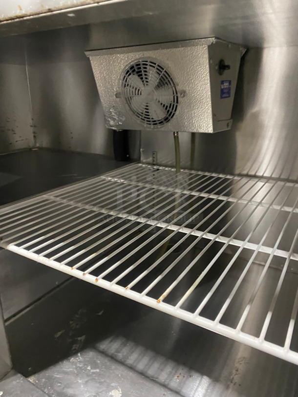 Universal Commercial 2 Door Lowboy/ Worktop Cooler! All Stainless Steel! On Legs! - Image 6 of 7