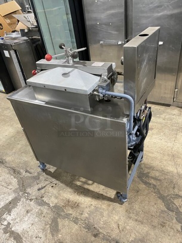 Henny Penny Commercial Electric Powered Pressure Fryer! All Stainless Steel! On Casters! Model: 500 - Image 4 of 10
