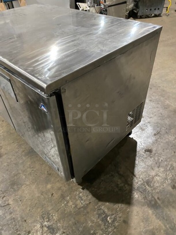 Everest Commercial 2 Door Lowboy/ Worktop Cooler! All Stainless Steel! On Casters! Model: ETBR2 SN: BTBR213020010 115V 60HZ 1 Phase - Image 2 of 8