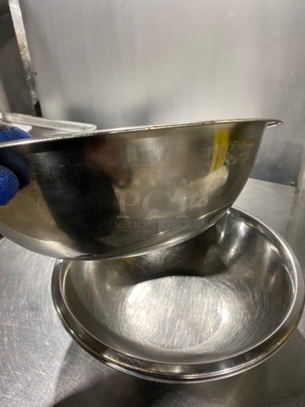 Winco Stainless Steel Mixing Bowls! 4x Your Bid! - Image 5 of 6