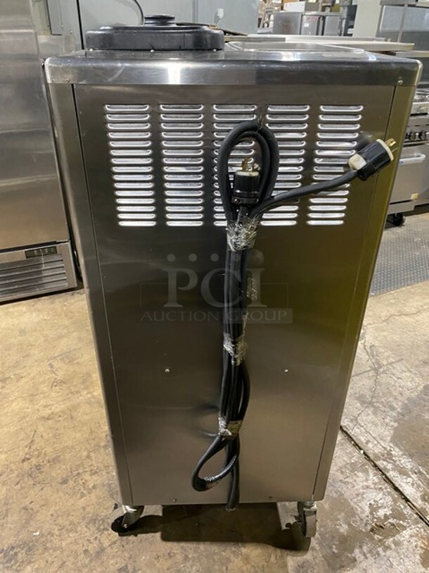 Taylor Commercial 2 Flavor Frosty/ Slushie Making Machine! With Milkshake Mixing Attachment! All Stainless Steel! On Casters! Model: 34227 SN: K4012295 208/230V 60HZ 1 Phase - Image 3 of 11