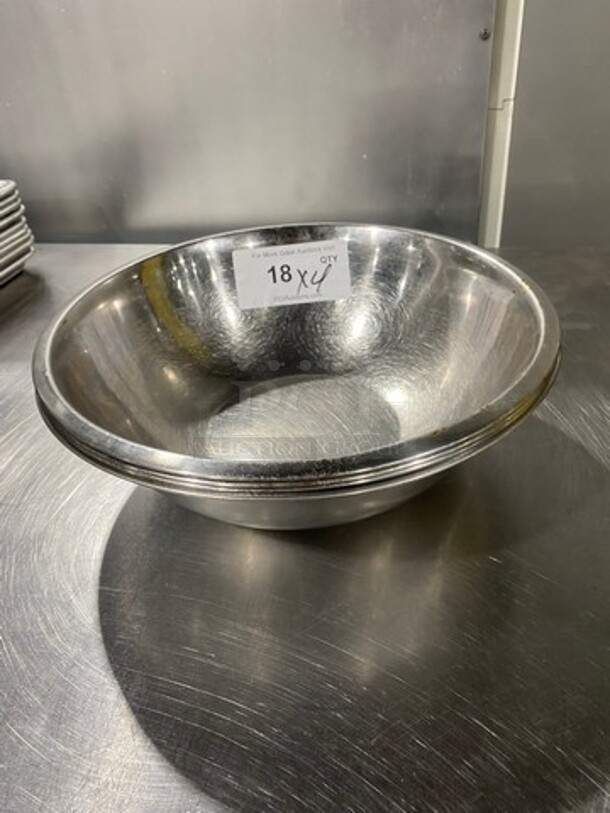 Winco Stainless Steel Mixing Bowls! 4x Your Bid! - Image 6 of 6