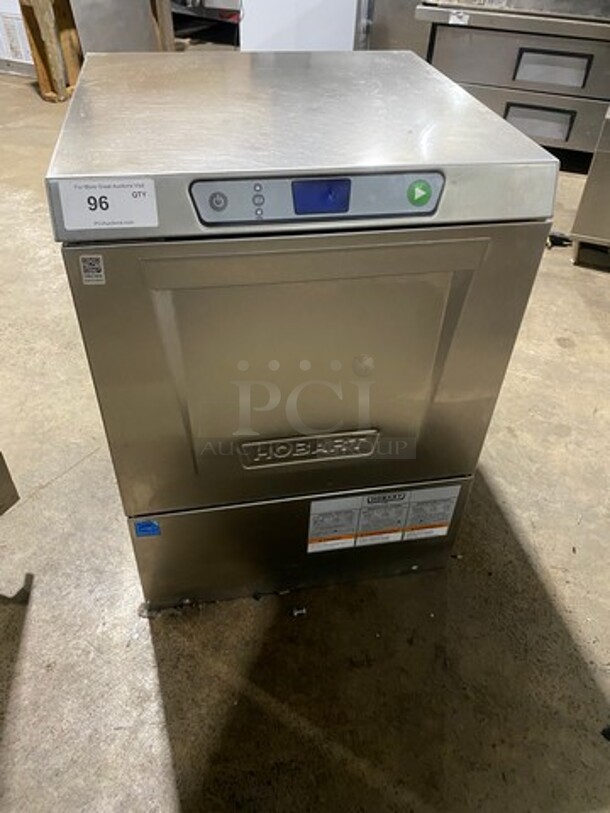 Hobart New Body Style Under The Counter Dishwasher! All Stainless Steel! Model: LXEC SN: 231178588 120V 60HZ 1 Phase