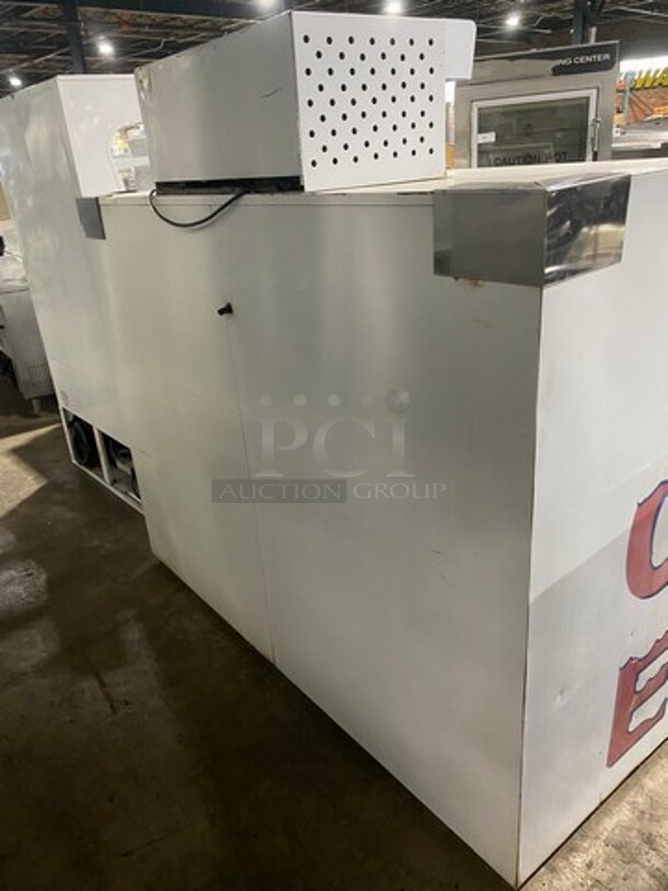 Leer Commercial Outdoor 2 Door Ice Merchandiser! Model: 602SA33MS SN: HAA0772 115V - Image 4 of 8