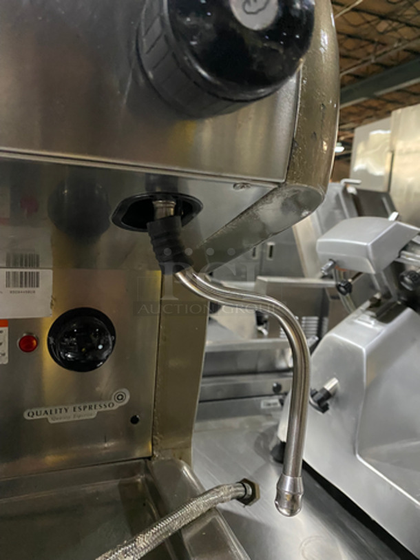 Futurmat Stainless Steel Commercial Countertop Espresso Machine! On Small Legs! Model: MFS191Q SN: 0529445 115V 60HZ 1 Phase - Image 7 of 9