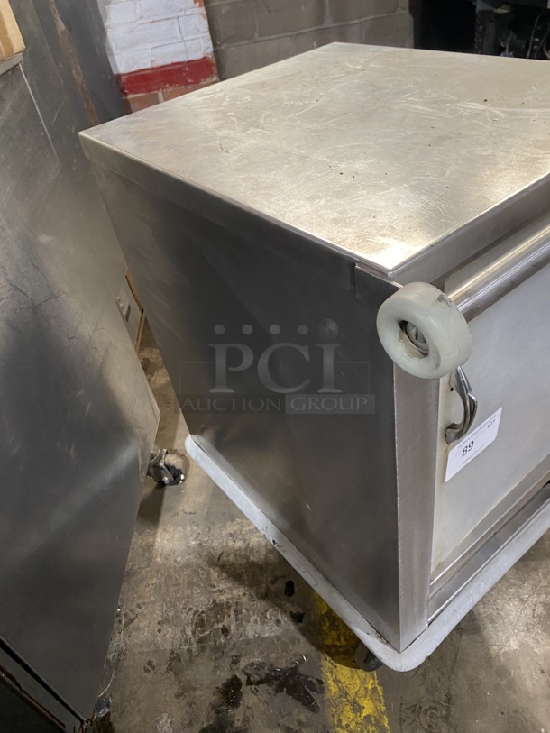 All Stainless Steel Food Warmer! On Casters! - Image 2 of 7