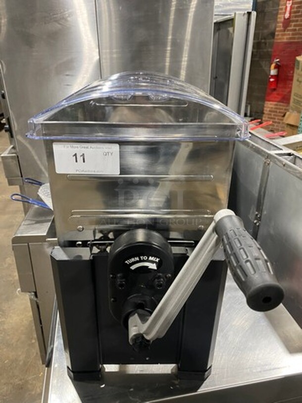 WOW!  Late Model! Cabelas Commercial 50LBS Countertop Meat Mixer/Seasoning Machine! All Stainless Steel!