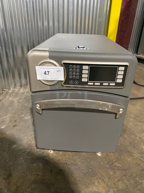 LATE MODEL! 2019 Turbo Chef Commercial Countertop Rapid Cook Oven! On Small Legs! Model: NGO SN: NGOD50861 208/240V 60HZ 1 Phase