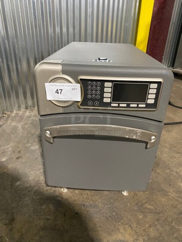 LATE MODEL! 2019 Turbo Chef Commercial Countertop Rapid Cook Oven! On Small Legs! Model: NGO SN: NGOD50861 208/240V 60HZ 1 Phase - Image 1 of 8
