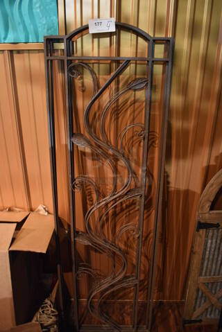 4 Metal Decorative Panels. 20x0.5x63.5. 4 Times Your Bid! (bar)