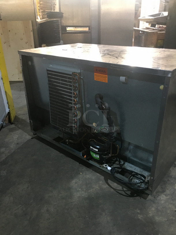 COOL! Delfield Manitowoc Commercial 2 Door Lowboy/Worktop Cooler! With Poly Coated Racks! All Stainless Steel! Model: UC4048STAR SN: 1504152000961 115V 60HZ 1 Phase - Image 4 of 8