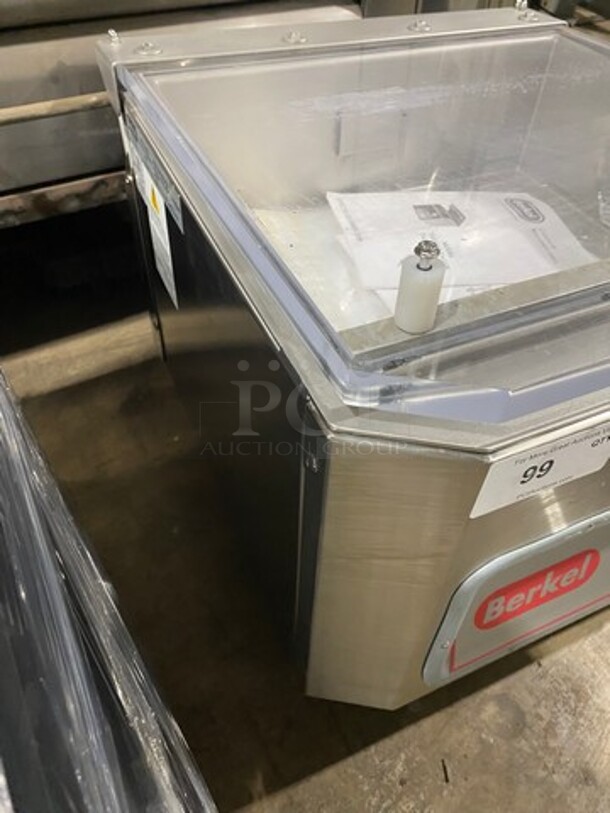 BERKEL Stainless Steel Commercial Countertop Vacuum Sealer! On legs! MODEL 350/350D SN:11973EK1040156 120V/60Hz 1PH - Image 3 of 9