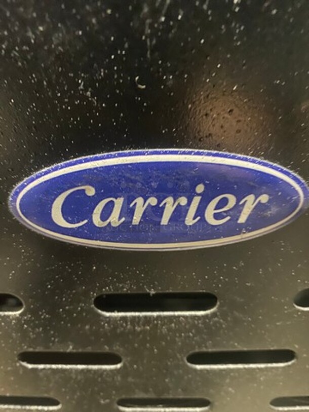 Carrier Commercial Single Door Reach In Refrigerator Merchandiser! With View Through Door! With Poly Coated Racks! Model: MC750 SN: 2607X85460 120V 60HZ 1 Phase - Image 7 of 8