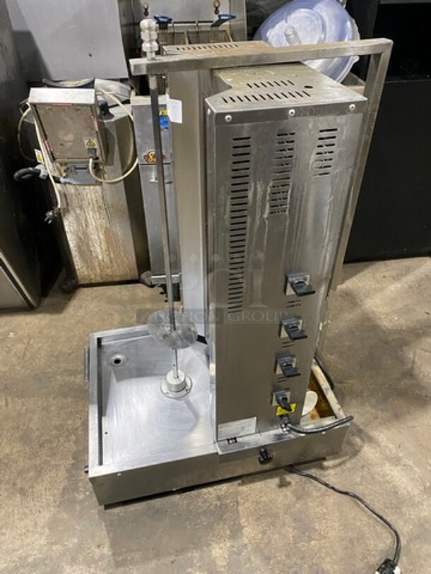 LATE MODEL! 2020 Remta Commercial Countertop Electric Powered Vertical Broiler Gyro Machine! All Stainless Steel! WORKING WHEN REMOVED! Model: MA03 SN: MA030000138 220/230V - Image 2 of 10
