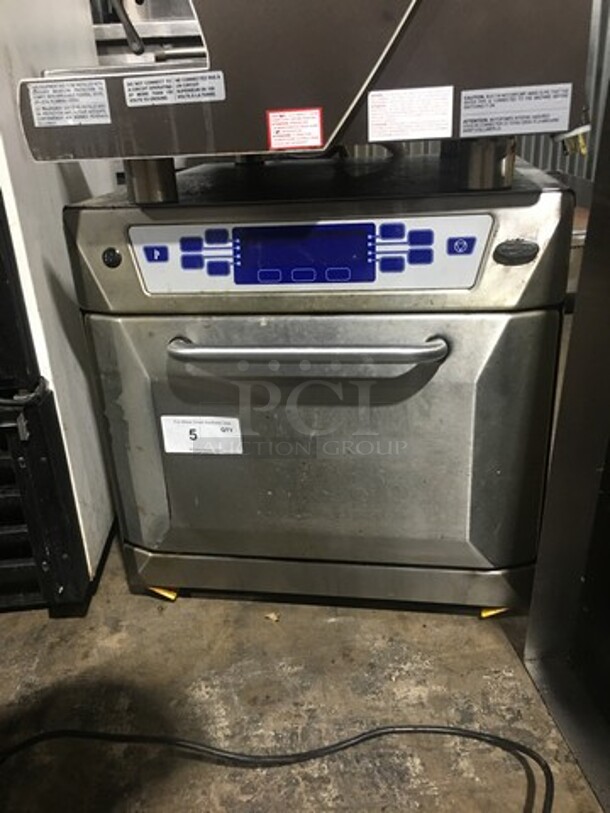 Merrychef Commercial Countertop Rapid Cook Oven! All Stainless Steel! Model: 402S SN: 0708003851 208V - Image 1 of 5