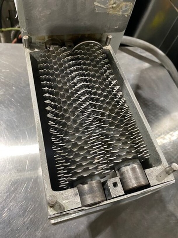 Fleetwood Commercial Countertop Meat Tenderizer Machine! Stainless Steel Body! Model: ABI SN: 000173! 110V 1 Phase!
 - Image 7 of 8