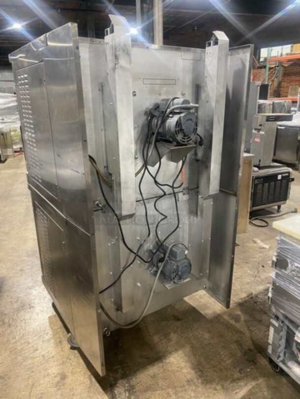 Alto Shaam Commercial Natural Gas Powered Double Deck Convection Oven! With Metal Racks! Solid Stainless Steel! On Casters! 2x Your Bid Makes One Unit! - Image 3 of 11