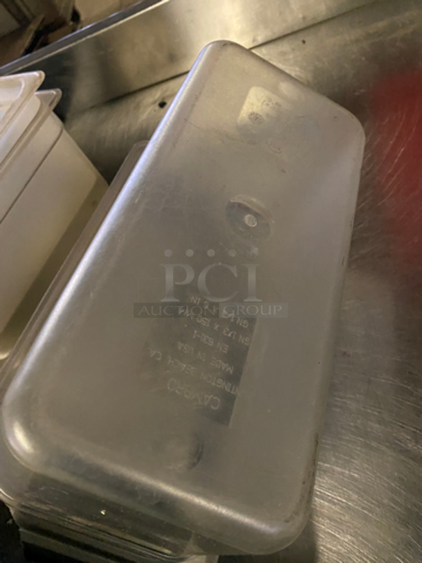 Cambro Clear Poly Food Storage Containers! 3x Your Bid! - Image 4 of 5