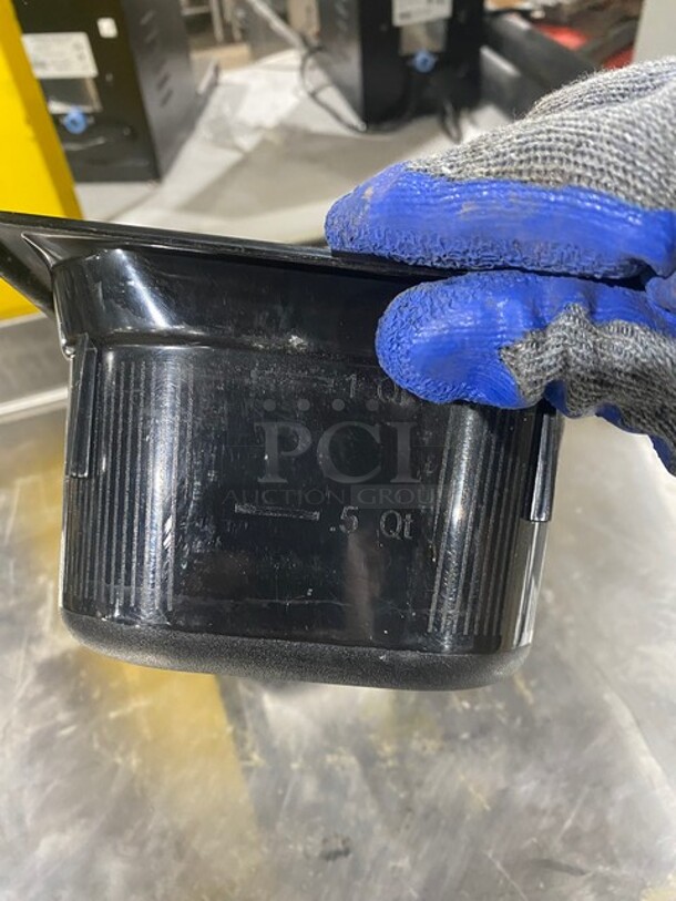Vollrath Super Pan3 Black 1/6 Insert! 5x Your Bid! - Image 4 of 8