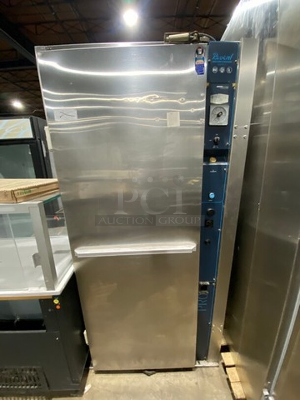 Revent Commercial Single Door Roll In Rack Proofer! All Stainless Steel! Model: PRO1 SN: 96510862796 208/240V 60HZ 3 Phase - Image 1 of 9