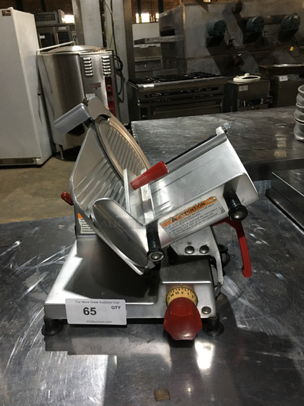 NICE! Axis Countertop 10 Inch Blade Deli/Meat Slicer! Model: AX-S10 115V 60HZ 1 Phase