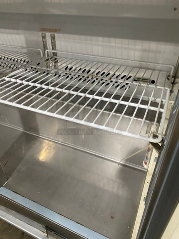 Everest Commercial 2 Door Lowboy/ Worktop Freezer! All Stainless Steel! Model: 69K053 SN: 4073334 115V 60HZ 1 Phase - Image 6 of 9