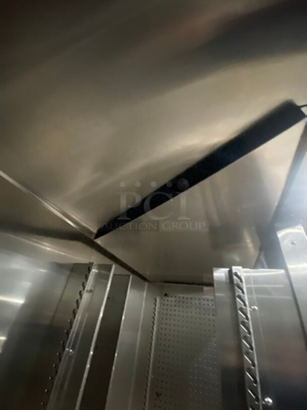 Continental Commercial 2 Door Reach In Freezer! Solid Stainless Steel! On Casters! Model: DL2FESS SN: 143B9271 115V 60HZ 1 Phase - Image 6 of 11