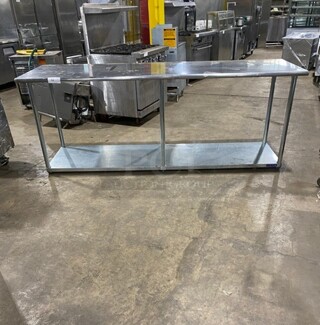 L&J Restuarant Manufacturing Stainless Steel Worktable With Undershelf!