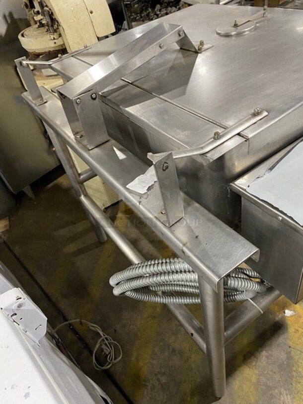 Groen Commercial Skillet/Braising Pan! All Stainless Steel! On Legs! - Image 3 of 8